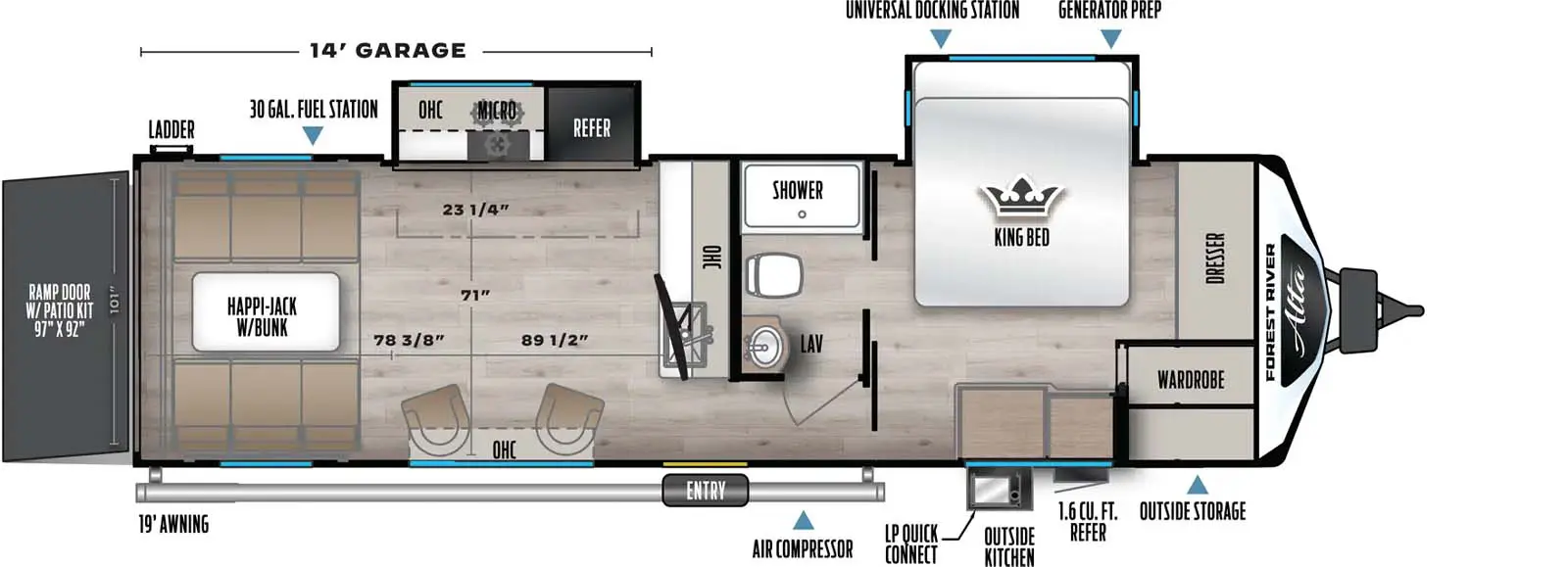 2870KTH Floorplan Image